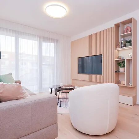 Fresh & Modern Zwirn Oasis - Free Parking Апартаменты Братислава